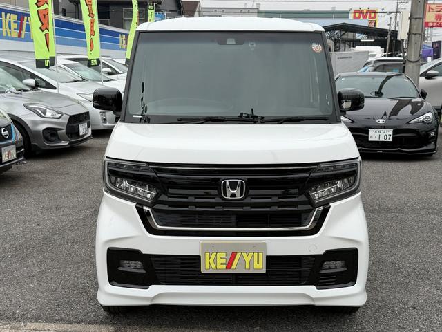 Ｎ－ＢＯＸカスタム Ｌターボ　スタイル＋ブラック　当店直接買取　禁煙　８インチナビ　フルセグ　Ｂｌｕｅｔｏｏｔｈ　バックカメラ　両側電動スライド　シートヒーター　電動パーキング　ブレーキホールド（4枚目）