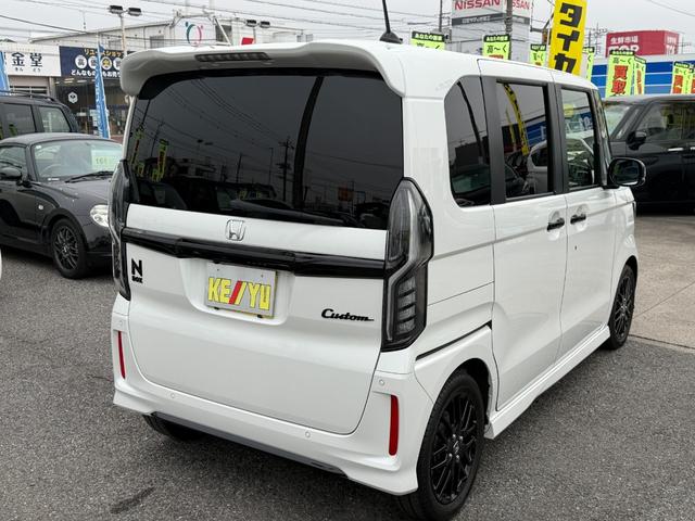 Ｎ－ＢＯＸカスタム Ｌターボ　スタイル＋ブラック　当店直接買取　禁煙　８インチナビ　フルセグ　Ｂｌｕｅｔｏｏｔｈ　バックカメラ　両側電動スライド　シートヒーター　電動パーキング　ブレーキホールド（5枚目）