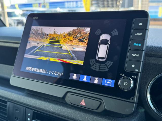 N-BOXカスタム ターボコーディネートスタイル 純正9インチナビ ブラックレザー シートヒーター Bluetooth フルTV 両側スライド SOSコール レーダークルーズ オートハイビーム 車線逸脱 コーナーセンサー バックカメラ ワンオーナー(12枚目)