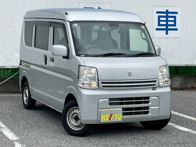 エブリイ ＰＣリミテッド　ハイルーフ　レーダーブレーキサポート装着車　☆千葉店仕入☆禁煙／２０２５年ブリヂストン製タイヤ／前後ドラレコ／オーバーヘッドコンソール／ＣＤ／両側スライドドア／キーレスキー／パワーウインドウ／電格ミラー／エアコン／ＥＴＣ／シートカバー／保証書（6枚目）