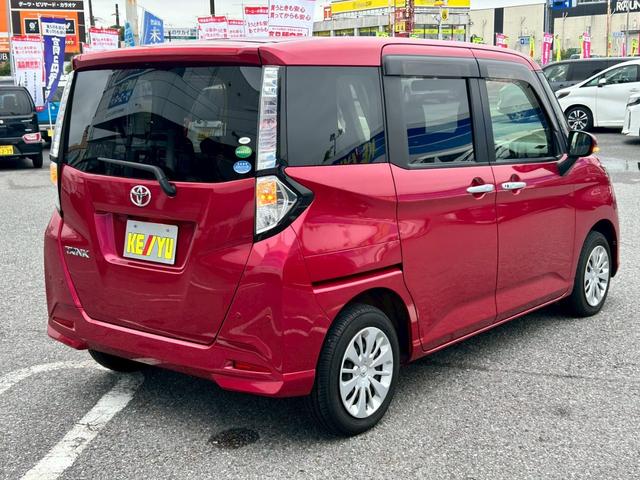 タンク Ｇ　禁煙車／純正９インチＳＤナビ／バックカメラ／フルセグ／ＣＤ／ＤＶＤ／ＢＴオーディオ／ビルトインＥＴＣ／衝突被害軽減システム／コーナーセンサー／両側パワースライドドア／オートライト（8枚目）