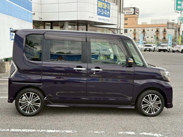 タント カスタムRS トップエディションSAIII 禁煙 衝突被害軽減システム 社外7インチナビ フルセグ CD DVD ミュージックサーバー Bluetooth バックカメラ 両側パワースライドドア ドラレコ前後 LEDヘッドライト 純正エアロ(8枚目)