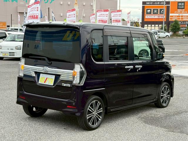 タント カスタムRS トップエディションSAIII 禁煙 衝突被害軽減システム 社外7インチナビ フルセグ CD DVD ミュージックサーバー Bluetooth バックカメラ 両側パワースライドドア ドラレコ前後 LEDヘッドライト 純正エアロ(9枚目)