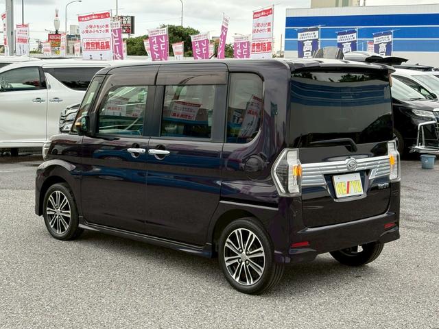 タント カスタムRS トップエディションSAIII 禁煙 衝突被害軽減システム 社外7インチナビ フルセグ CD DVD ミュージックサーバー Bluetooth バックカメラ 両側パワースライドドア ドラレコ前後 LEDヘッドライト 純正エアロ(12枚目)