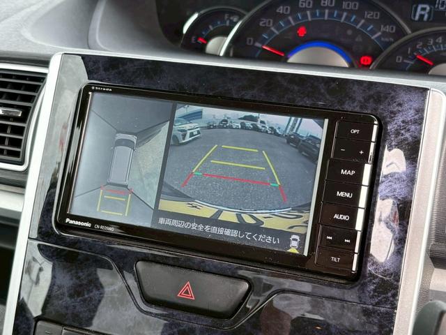 タント カスタムＲＳ　トップエディションＶＳ　ＳＡＩＩＩ　☆千葉店仕入☆禁煙／衝突被害軽減システム／全方位カメラ／前後ドラレコ／ヒーター付ハーフレザーシート／７インチナビ／ＣＤ／ＤＶＤ／Ｂｌｕｅｔｏｏｔｈ／両側電動スライド／ＬＥＤオートライト／ＥＴＣ／保証書（21枚目）
