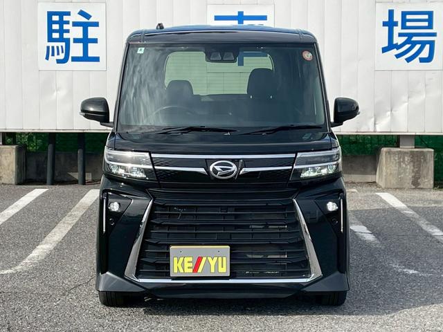 タント カスタムRS 禁煙/衝突被害軽減システム/コーナーセンサー/ ターボ/ヒーター付ハーフレザーシート/カロッツェリア7型ナビ/フルセグ/CD/DVD/Bluetooth/バックカメラ/LEDオートライト/純正アルミ/追従型クルコン/レーンアシスト/ETC/保証書(5枚目)