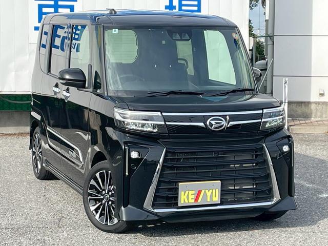 タント カスタムRS 禁煙/衝突被害軽減システム/コーナーセンサー/ ターボ/ヒーター付ハーフレザーシート/カロッツェリア7型ナビ/フルセグ/CD/DVD/Bluetooth/バックカメラ/LEDオートライト/純正アルミ/追従型クルコン/レーンアシスト/ETC/保証書(6枚目)