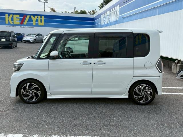 タント カスタムRS トップエディションVS SAIII 禁煙 エンジンスターター 全方位カメラ 衝突被害軽減システム 純正8インチナビ フルセグ CD DVD ミュージックサーバー USB Bluetooth 両側パワースライドドア ダウンサス(13枚目)