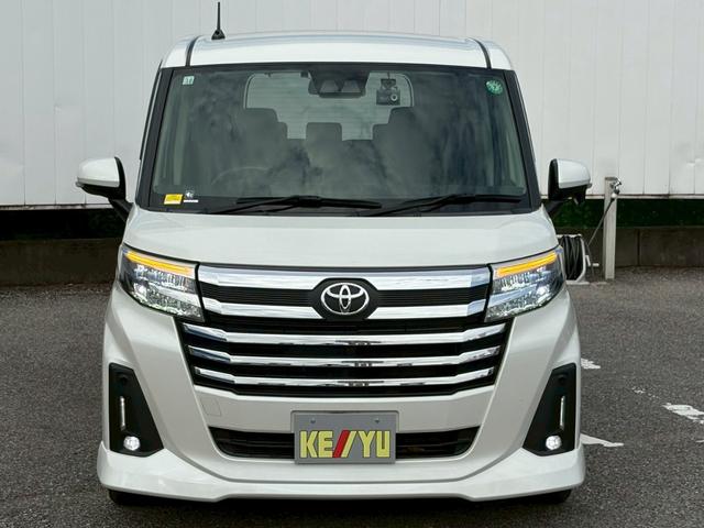 ルーミー カスタムＧ－Ｔ　ワンオーナー　禁煙　ターボ　衝突被害軽減システム　バックカメラ　純正９インチナビ　フルセグ　ＣＤ　ＤＶＤ　ミュージックサーバー　ＵＳＢ　Ｂｌｕｅｔｏｏｔｈ　両側パワースライドドア　ドラレコ前後　ＥＴＣ（6枚目）