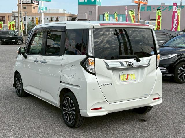 ルーミー カスタムＧ－Ｔ　ワンオーナー　禁煙　ターボ　衝突被害軽減システム　バックカメラ　純正９インチナビ　フルセグ　ＣＤ　ＤＶＤ　ミュージックサーバー　ＵＳＢ　Ｂｌｕｅｔｏｏｔｈ　両側パワースライドドア　ドラレコ前後　ＥＴＣ（11枚目）