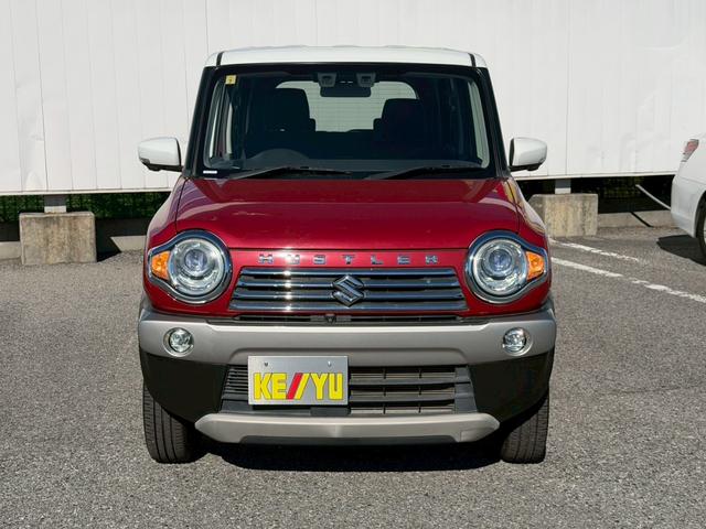 ハスラー ＪスタイルＩＩターボ　禁煙車／純正７インチＳＤナビ／全方位カメラ／フルセグ／ＣＤ／ＤＶＤ／ＢＴオーディオ／ビルトインＥＴＣ／アイドリングストップ／衝突被害軽減システム／ハーフレザーシート／シートヒーター／パドルシフト（5枚目）