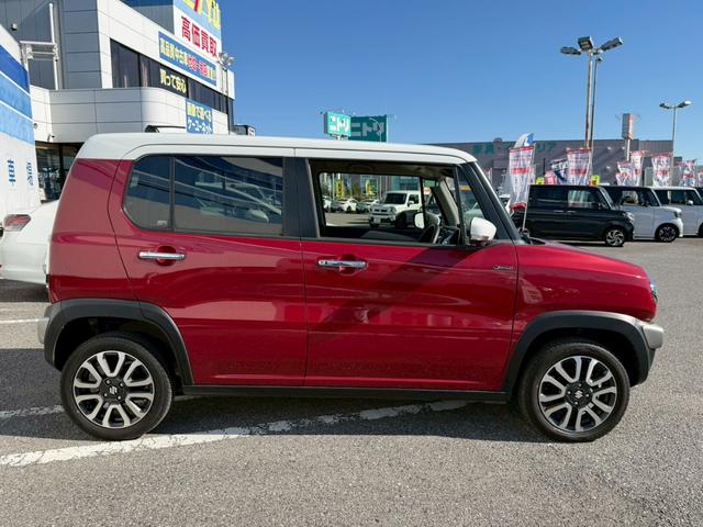 ハスラー ＪスタイルＩＩターボ　禁煙車／純正７インチＳＤナビ／全方位カメラ／フルセグ／ＣＤ／ＤＶＤ／ＢＴオーディオ／ビルトインＥＴＣ／アイドリングストップ／衝突被害軽減システム／ハーフレザーシート／シートヒーター／パドルシフト（7枚目）