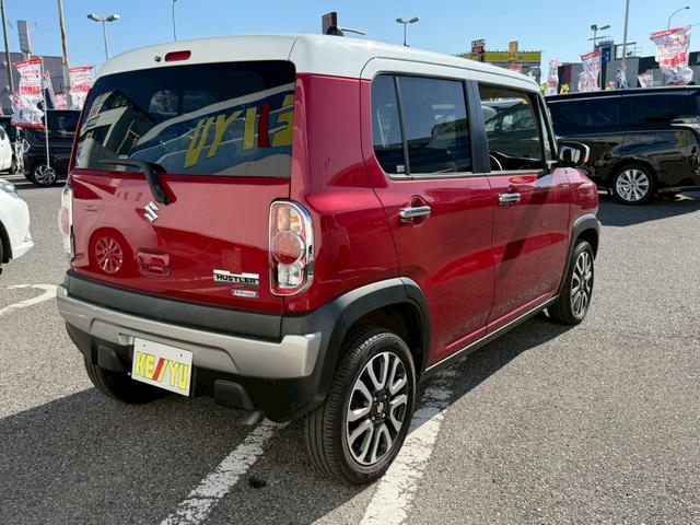 ハスラー ＪスタイルＩＩターボ　禁煙車／純正７インチＳＤナビ／全方位カメラ／フルセグ／ＣＤ／ＤＶＤ／ＢＴオーディオ／ビルトインＥＴＣ／アイドリングストップ／衝突被害軽減システム／ハーフレザーシート／シートヒーター／パドルシフト（8枚目）