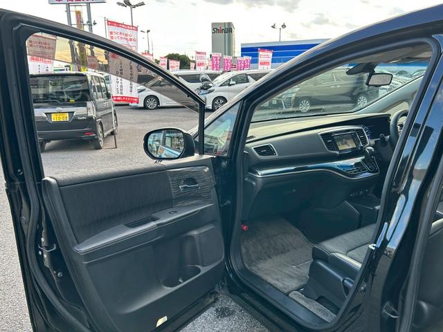 オデッセイハイブリッド ハイブリッドアブソルート・ホンダセンシンアドバンスＰ　禁煙／衝突被害軽減システム／メーカーオプションナビ／フルセグ／ＨＤＭＩ入力／ＣＤ／ＤＶＤ／Ｂｌｕｅｔｏｏｔｈ／全方位カメラ／両側電動スライド／ハーフレザーシート／ＬＥＤライト／純正アルミ／ＥＴＣ（31枚目）