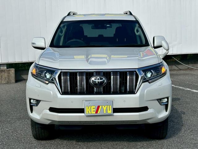 ランドクルーザープラド ＴＸ　下取り直販車／衝突軽減ブレーキ／アルパイン９型ナビ＆前後ドラレコ／バックカメラ／追従クルコン／Ｂｌｕｅｔｏｏｔｈオーディオ／ルーフレール／純正アルミ／レーンキープアシスト／コーナーセンサー／１オーナー（6枚目）