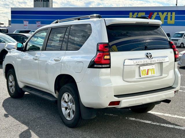 ランドクルーザープラド ＴＸ　下取り直販車／衝突軽減ブレーキ／アルパイン９型ナビ＆前後ドラレコ／バックカメラ／追従クルコン／Ｂｌｕｅｔｏｏｔｈオーディオ／ルーフレール／純正アルミ／レーンキープアシスト／コーナーセンサー／１オーナー（11枚目）