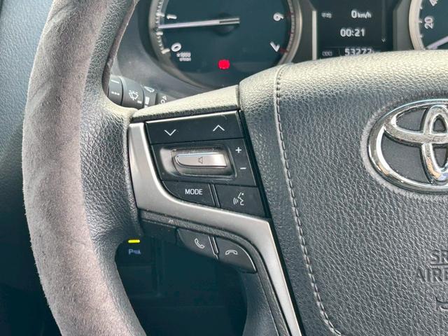 ランドクルーザープラド ＴＸ　下取り直販車／衝突軽減ブレーキ／アルパイン９型ナビ＆前後ドラレコ／バックカメラ／追従クルコン／Ｂｌｕｅｔｏｏｔｈオーディオ／ルーフレール／純正アルミ／レーンキープアシスト／コーナーセンサー／１オーナー（16枚目）