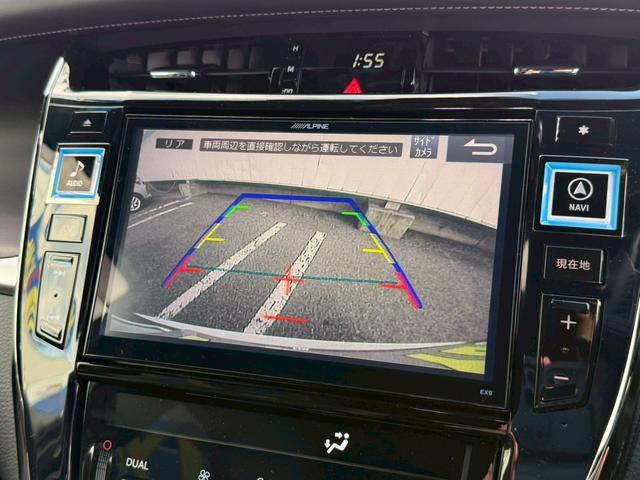 ハリアー プレミアム　スタイルモーヴ　禁煙／サンルーフ／　モデリスタエアロ／前後ドラレコ／アルパイン９型ナビ／バックカメラ／ＣＤ／ＤＶＤ／Ｂｌｕｅｔｏｏｔｈ／レーンアシスト／クルーズコントロール／ヒーター付ハーフレザーシート／電動リアゲート／純正アルミ（27枚目）