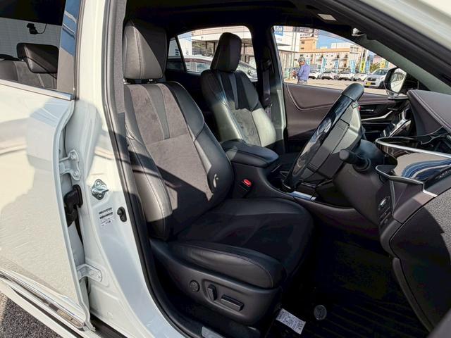 ハリアー プレミアム　スタイルモーヴ　禁煙／サンルーフ／　モデリスタエアロ／前後ドラレコ／アルパイン９型ナビ／バックカメラ／ＣＤ／ＤＶＤ／Ｂｌｕｅｔｏｏｔｈ／レーンアシスト／クルーズコントロール／ヒーター付ハーフレザーシート／電動リアゲート／純正アルミ（31枚目）