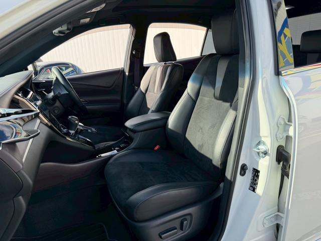 ハリアー プレミアム　スタイルモーヴ　禁煙／サンルーフ／　モデリスタエアロ／前後ドラレコ／アルパイン９型ナビ／バックカメラ／ＣＤ／ＤＶＤ／Ｂｌｕｅｔｏｏｔｈ／レーンアシスト／クルーズコントロール／ヒーター付ハーフレザーシート／電動リアゲート／純正アルミ（36枚目）