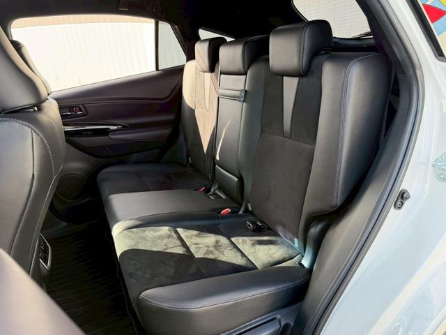 ハリアー プレミアム　スタイルモーヴ　禁煙／サンルーフ／　モデリスタエアロ／前後ドラレコ／アルパイン９型ナビ／バックカメラ／ＣＤ／ＤＶＤ／Ｂｌｕｅｔｏｏｔｈ／レーンアシスト／クルーズコントロール／ヒーター付ハーフレザーシート／電動リアゲート／純正アルミ（38枚目）