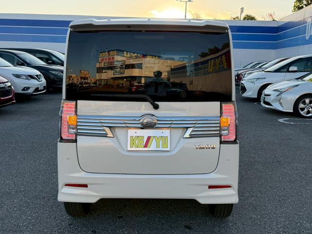 タント カスタムＲＳ　トップエディションＶＳ　ＳＡＩＩＩ　禁煙車／ワンオーナー／パナソニック７インチＳＤナビ／アラウンドビューモニター／両側パワースライドドア／ハーフレザーシート／シートヒーター／純正１５インチアルミ／ＬＥＤヘッドライト／フォグ／ＥＴＣ（9枚目）