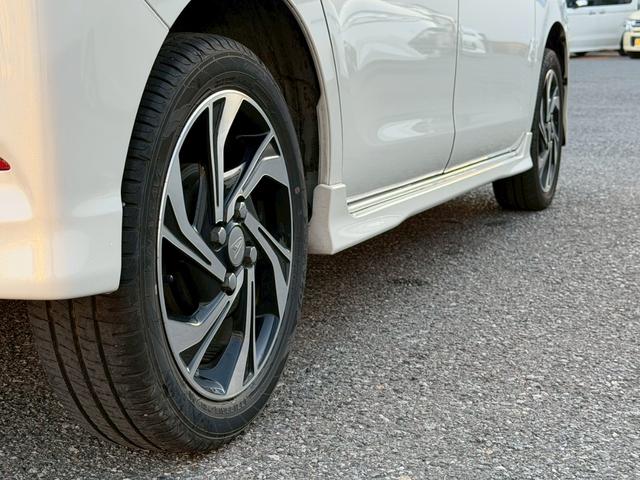 タント カスタムＲＳ　トップエディションＶＳ　ＳＡＩＩＩ　禁煙車／ワンオーナー／パナソニック７インチＳＤナビ／アラウンドビューモニター／両側パワースライドドア／ハーフレザーシート／シートヒーター／純正１５インチアルミ／ＬＥＤヘッドライト／フォグ／ＥＴＣ（12枚目）