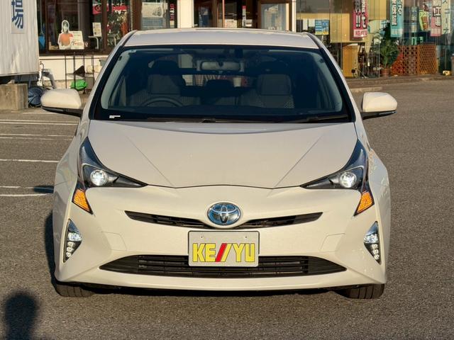 プリウス Ｓ　☆千葉店仕入☆禁煙／１オーナー／クラリオン製７型ナビ／フルセグ／ＣＤ／ＤＶＤ／Ｂｌｕｅｔｏｏｔｈ／バックカメラ／ＬＥＤオートライト／フォグランプ／オートエアコン／ＥＴＣ／保証書／スペアキー（5枚目）