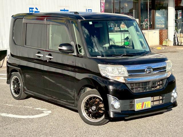 タント カスタムRS SA 純正8型ナビ&フリップダウンモニター/両側パワースライドドア/Bluetoothオーディオ/革調シートカバー/社外アルミ/LEDヘッドライト/ETC/バックカメラ/衝突被害軽減システム/ステリモ/禁煙(7枚目)