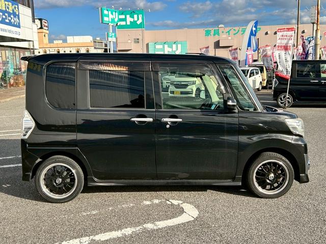 タント カスタムRS SA 純正8型ナビ&フリップダウンモニター/両側パワースライドドア/Bluetoothオーディオ/革調シートカバー/社外アルミ/LEDヘッドライト/ETC/バックカメラ/衝突被害軽減システム/ステリモ/禁煙(8枚目)