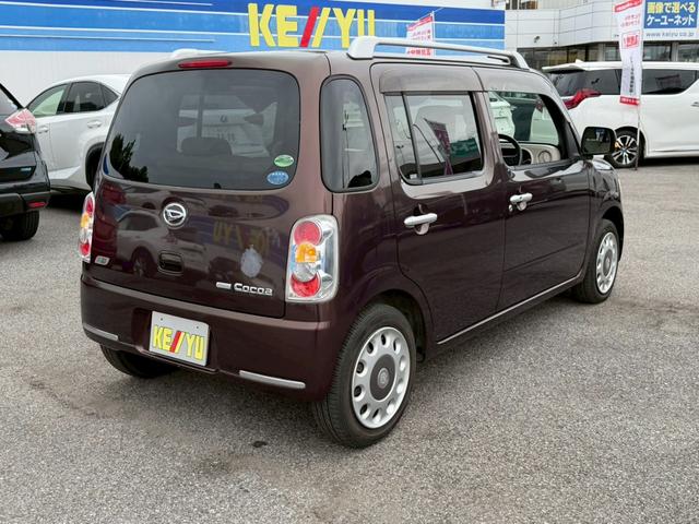 ミラココア ココアＸ　下取り直販車／社外７インチメモリーナビ／Ｂｌｕｅｔｏｏｔｈオーディオ／フルセグＴＶ／キーレスエントリー／アイドリングストップ／ＤＶＤ／ＨＩＤヘッドライト／禁煙（9枚目）