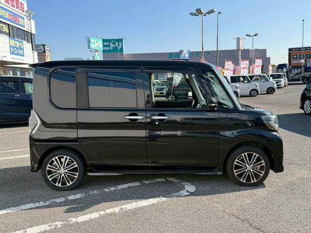 タント カスタムＲＳ　トップエディションＳＡＩＩＩ　禁煙／衝突被害軽減システム／ドライブレコーダー／純正７型ＳＤナビ／フルセグ／ＤＶＤ／Ｂｌｕｅｔｏｏｔｈ／バックカメラ／ヒーター付ハーフレザーシート／両側電動スライド／ＬＥＤライト／純正アルミ／保証書（7枚目）