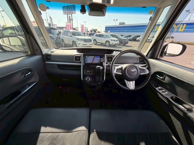 タント カスタムＲＳ　トップエディションＳＡＩＩＩ　禁煙／衝突被害軽減システム／ドライブレコーダー／純正７型ＳＤナビ／フルセグ／ＤＶＤ／Ｂｌｕｅｔｏｏｔｈ／バックカメラ／ヒーター付ハーフレザーシート／両側電動スライド／ＬＥＤライト／純正アルミ／保証書（12枚目）