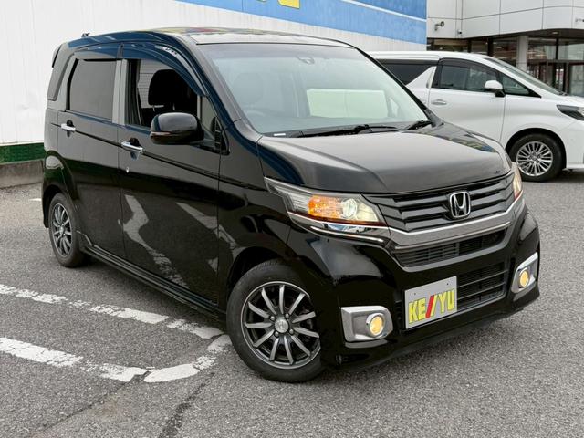 Ｎ－ＷＧＮカスタム Ｇ・ターボパッケージ☆千葉店仕入☆禁煙／前後ドラレコ／　／衝突被害軽減システム／エンジンスターター／ケンウッド７型ナビ／フルセグ／ＤＶＤ／ＵＳＢ／Ｂｌｕｅｔｏｏｔｈ／バックカメラ／ハーフレザーシート／ＨＩＤライト／フォグ／純正アルミ／パドルシフト／ＥＴＣ（6枚目）