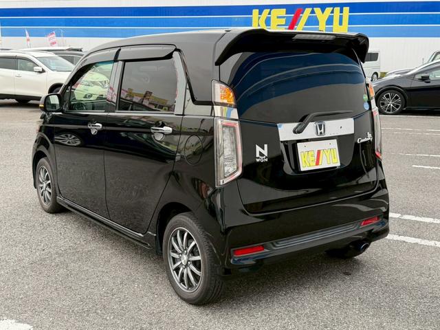 Ｎ－ＷＧＮカスタム Ｇ・ターボパッケージ☆千葉店仕入☆禁煙／前後ドラレコ／　／衝突被害軽減システム／エンジンスターター／ケンウッド７型ナビ／フルセグ／ＤＶＤ／ＵＳＢ／Ｂｌｕｅｔｏｏｔｈ／バックカメラ／ハーフレザーシート／ＨＩＤライト／フォグ／純正アルミ／パドルシフト／ＥＴＣ（9枚目）