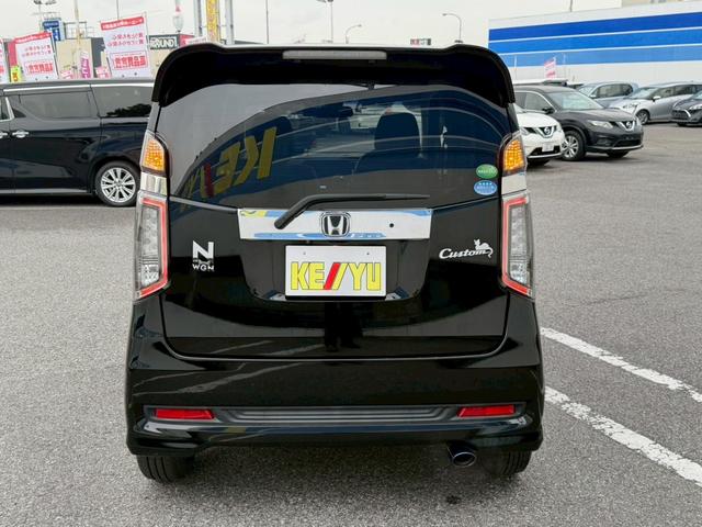 Ｎ－ＷＧＮカスタム Ｇ・ターボパッケージ☆千葉店仕入☆禁煙／前後ドラレコ／　／衝突被害軽減システム／エンジンスターター／ケンウッド７型ナビ／フルセグ／ＤＶＤ／ＵＳＢ／Ｂｌｕｅｔｏｏｔｈ／バックカメラ／ハーフレザーシート／ＨＩＤライト／フォグ／純正アルミ／パドルシフト／ＥＴＣ（10枚目）