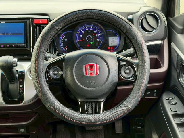 Ｎ－ＷＧＮカスタム Ｇ・ターボパッケージ☆千葉店仕入☆禁煙／前後ドラレコ／　／衝突被害軽減システム／エンジンスターター／ケンウッド７型ナビ／フルセグ／ＤＶＤ／ＵＳＢ／Ｂｌｕｅｔｏｏｔｈ／バックカメラ／ハーフレザーシート／ＨＩＤライト／フォグ／純正アルミ／パドルシフト／ＥＴＣ（13枚目）