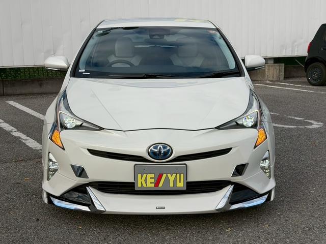 プリウス Ｓセーフティプラス　禁煙／モデリスタフルエアロ／衝突被害軽減システム／レーンアシスト／追従型クルコン／アルパイン７型ナビ／フルセグ／ＣＤ／ＤＶＤ／Ｂｌｕｅｔｏｏｔｈ／バックカメラ／ＬＥＤオートライト／純正アルミ／ＥＴＣ（5枚目）