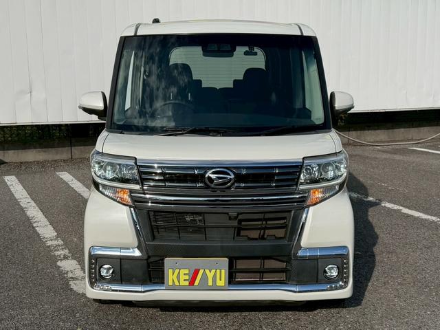 タント カスタムＲＳ　トップエディションＳＡＩＩＩ　禁煙／ドライブレコーダー／衝突被害軽減システム／全方位カメラ／純正７型ナビ／フルセグ／ＣＤ／ＤＶＤ／Ｂｌｕｅｔｏｏｔｈ／両側電動スライド／ヒーター付ハーフレザーシート／ＬＥＤオートライト／ＥＴＣ（5枚目）