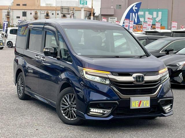 ステップワゴン ハイブリッドモデューロＸ　ホンダセンシング　純正１０インチナビ＆フリップダウンモニター／マルチビューカメラシステム／ハーフレザーシート／デジタルインナーミラー／両側パワースライドドア／純正ドラレコ／衝突被害軽減システム／シートヒーター／禁煙（22枚目）