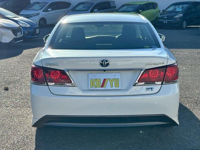 クラウンハイブリッド アスリート ワンオーナー/純正7インチナビ/下取り直販車/バックカメラ/ETC/前方ドラレコ/クルーズコントロール/Bluetoothオーディオ/スペアタイヤ車載/フルセグTV/ステアリングリモコン/禁煙(10枚目)