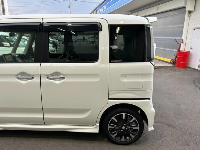 スペーシアカスタム ハイブリッドＸＳターボ　◆【禁煙・１オーナー・純正８型ナビ】　２２，７８５ＫＭ／フルセグ／ＣＤ／ＤＶＤ／ＢＴオーディオ／両側電動スライド／ＬＥＤライト／ハーフレザーシート／シートヒーター／パドルシフト／ＥＴＣ／コーナーセンサー／ドラレコ／レーンアシスト／保証書（17枚目）
