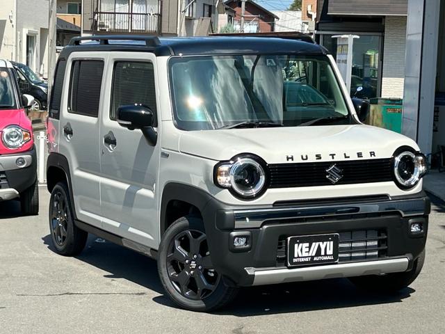 ハスラー タフワイルドターボ■届出済未使用【全方位モニター付９型ナビ】　スズキコネクト対応９インチＨＤディスプレイ／地デジ／ＤＶＤ／スマホ連携／ＳＯＳシステム／ルーフレール／衝突軽減／車線維持／追従クルコン／パーキングセンサー／先行車発進お知らせ／前後誤発進抑制／ＴＥＣＴ（9枚目）