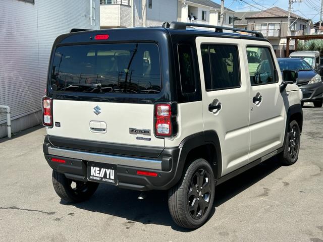 ハスラー タフワイルドターボ■届出済未使用【全方位モニター付９型ナビ】　スズキコネクト対応９インチＨＤディスプレイ／地デジ／ＤＶＤ／スマホ連携／ＳＯＳシステム／ルーフレール／衝突軽減／車線維持／追従クルコン／パーキングセンサー／先行車発進お知らせ／前後誤発進抑制／ＴＥＣＴ（10枚目）