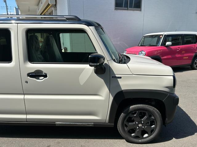 ハスラー タフワイルドターボ■届出済未使用【全方位モニター付９型ナビ】　スズキコネクト対応９インチＨＤディスプレイ／地デジ／ＤＶＤ／スマホ連携／ＳＯＳシステム／ルーフレール／衝突軽減／車線維持／追従クルコン／パーキングセンサー／先行車発進お知らせ／前後誤発進抑制／ＴＥＣＴ（15枚目）