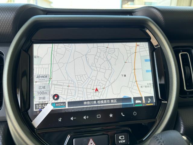 ハスラー タフワイルドターボ■届出済未使用【全方位モニター付９型ナビ】　スズキコネクト対応９インチＨＤディスプレイ／地デジ／ＤＶＤ／スマホ連携／ＳＯＳシステム／ルーフレール／衝突軽減／車線維持／追従クルコン／パーキングセンサー／先行車発進お知らせ／前後誤発進抑制／ＴＥＣＴ（40枚目）