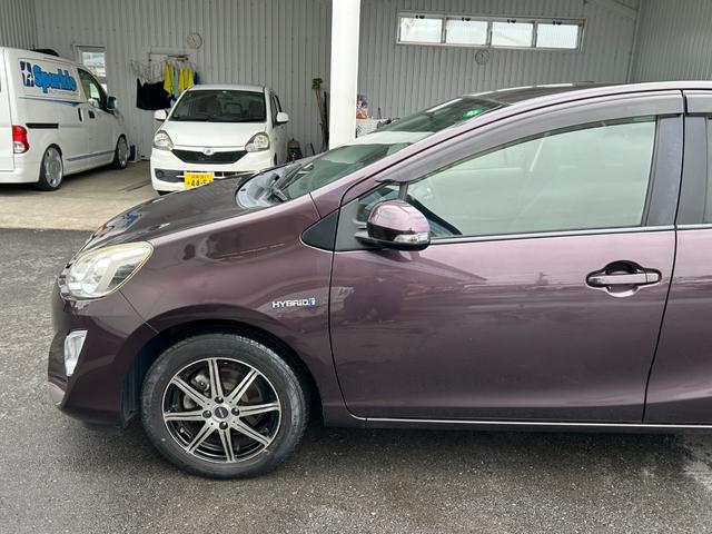 アクア S 2WD■神奈川仕入直販【7型ナビ・バックカメラ・ETC】 中期型/56,650KM/フルセグTV/CD/DVD/BTオーディオ/オートライト/シートヒーター/スマートキー/バイザー/ECO&EVモード/ステリモ/ナノイー/オートAC/電動格納ミラー/保証書/(16枚目)