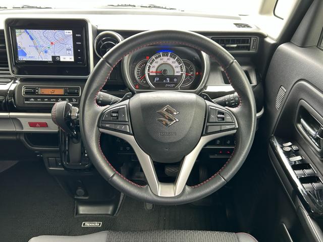 スペーシアカスタム ハイブリッドＸＳターボ　◆【禁煙・１オーナー・社外７型ナビ】　２４，４３３ＫＭ／フルセグ／ＣＤ／ＤＶＤ／ＢＴオーディオ／バックカメラ／両側電動スライド／ハーフレザーシート／シートヒーター／ＬＥＤライト／ドラレコ／レーンアシスト／クルーズコントロール／パドルシフト（22枚目）