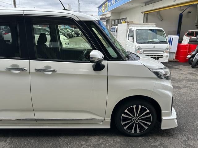 ルーミー カスタムG-T【モデリスタフルエアロ・マフラーカッター】 弊社下取直販車/距離39876キロ/純正9型ナビ/フルグ/CD/DVD/MSV/BTオーディオ/アラウンドビューモニター/シートヒーター/LEDヘッドライト/純正アルミ/保証書/取説/記録簿(19枚目)