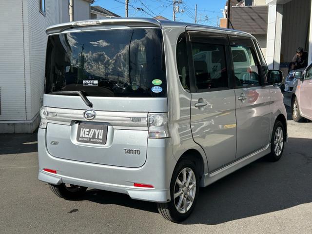 タント カスタムＸ　４ＷＤ　◆【禁煙・社外７型ナビ・ＴＥＣ】　下取直販車／４８，４３７ＫＭ／フルセグ／ＣＤ／ＤＶＤ／バックカメラ／片側電動スライドドア／純正アルミ／前後ドラレコ／アイドリングストップ／スマートキー／保証書／取扱説明書／フロアマット／サイドバイザー（10枚目）